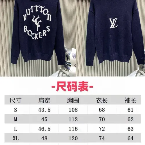 Cheap Louis Vuitton LV Sweaters Long Sleeved For Unisex #1424126 Replica Wholesale [$56.00 USD] [ITEM#1424126] on Replica Louis Vuitton LV Sweaters