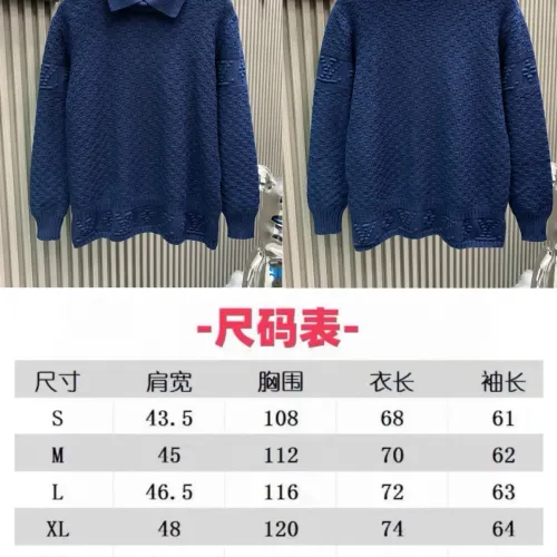 Cheap Louis Vuitton LV Sweaters Long Sleeved For Unisex #1424130 Replica Wholesale [$64.00 USD] [ITEM#1424130] on Replica Louis Vuitton LV Sweaters