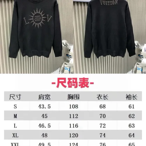 Cheap Louis Vuitton LV Sweaters Long Sleeved For Unisex #1424133 Replica Wholesale [$64.00 USD] [ITEM#1424133] on Replica Louis Vuitton LV Sweaters