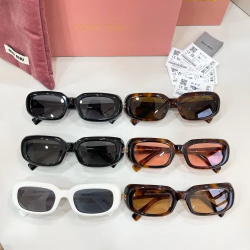 Cheap MIU MIU AAA Quality Sunglasses #1424164 Replica Wholesale [$68.00 USD] [ITEM#1424164] on Replica MIU MIU AAA Sunglasses