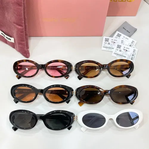 Cheap MIU MIU AAA Quality Sunglasses #1424173 Replica Wholesale [$68.00 USD] [ITEM#1424173] on Replica MIU MIU AAA Sunglasses