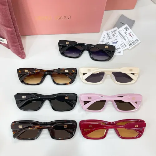 Cheap MIU MIU AAA Quality Sunglasses #1424178 Replica Wholesale [$60.00 USD] [ITEM#1424178] on Replica MIU MIU AAA Sunglasses