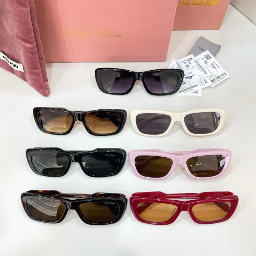 Cheap MIU MIU AAA Quality Sunglasses #1424180 Replica Wholesale [$60.00 USD] [ITEM#1424180] on Replica MIU MIU AAA Sunglasses