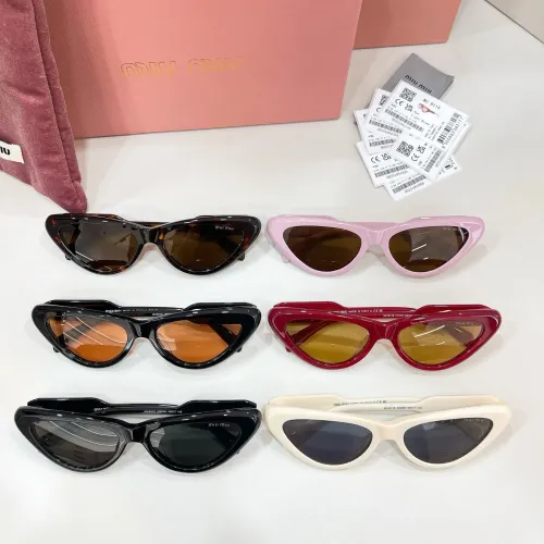 Cheap MIU MIU AAA Quality Sunglasses #1424193 Replica Wholesale [$60.00 USD] [ITEM#1424193] on Replica MIU MIU AAA Sunglasses