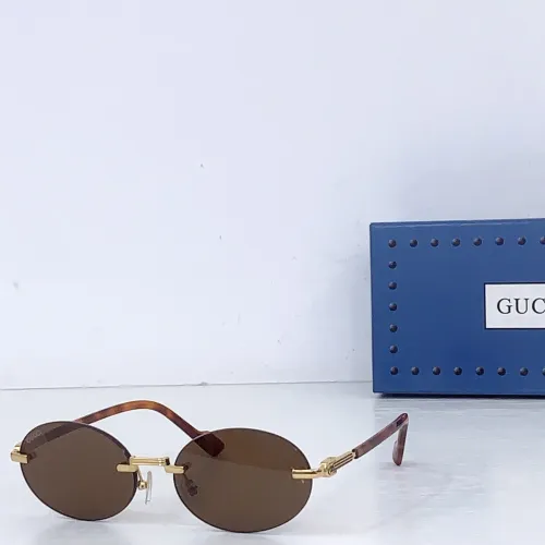 Gucci AAA Quality Sunglasses #1424229