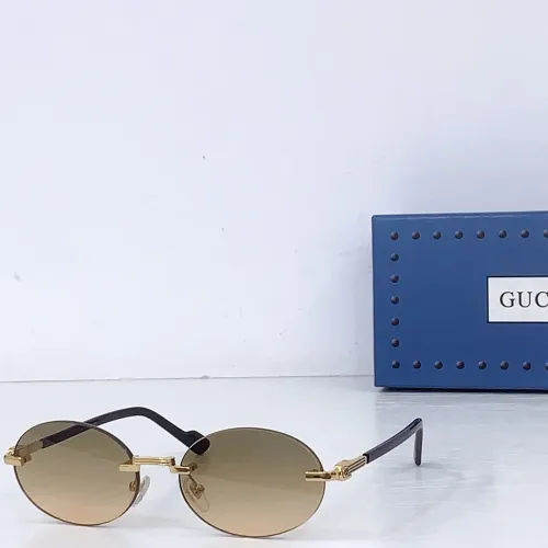 Gucci AAA Quality Sunglasses #1424232