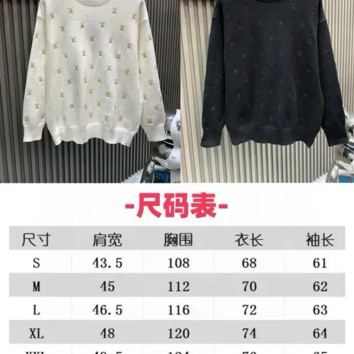 Cheap Louis Vuitton LV Sweaters Long Sleeved For Unisex #1424237 Replica Wholesale [$68.00 USD] [ITEM#1424237] on Replica Louis Vuitton LV Sweaters