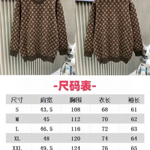 Cheap Louis Vuitton LV Sweaters Long Sleeved For Unisex #1424240 Replica Wholesale [$64.00 USD] [ITEM#1424240] on Replica Louis Vuitton LV Sweaters