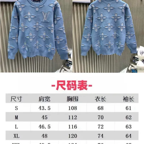 Cheap Louis Vuitton LV Sweaters Long Sleeved For Unisex #1424253 Replica Wholesale [$68.00 USD] [ITEM#1424253] on Replica Louis Vuitton LV Sweaters
