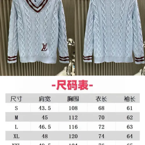 Cheap Louis Vuitton LV Sweaters Long Sleeved For Unisex #1424266 Replica Wholesale [$68.00 USD] [ITEM#1424266] on Replica Louis Vuitton LV Sweaters