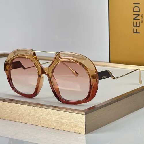 Fendi AAA Quality Sunglasses #1424268
