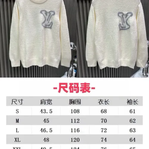 Cheap Louis Vuitton LV Sweaters Long Sleeved For Unisex #1424270 Replica Wholesale [$72.00 USD] [ITEM#1424270] on Replica Louis Vuitton LV Sweaters