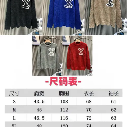 Cheap Louis Vuitton LV Sweaters Long Sleeved For Unisex #1424277 Replica Wholesale [$72.00 USD] [ITEM#1424277] on Replica Louis Vuitton LV Sweaters