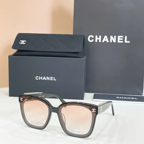 Chanel AAA Quality Sunglasses #1424313