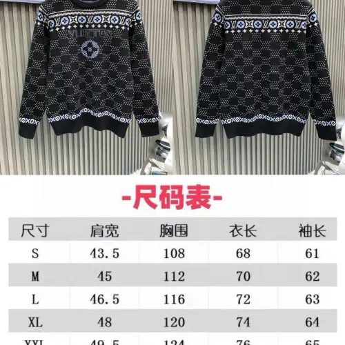 Cheap Louis Vuitton LV Sweaters Long Sleeved For Unisex #1424321 Replica Wholesale [$72.00 USD] [ITEM#1424321] on Replica Louis Vuitton LV Sweaters