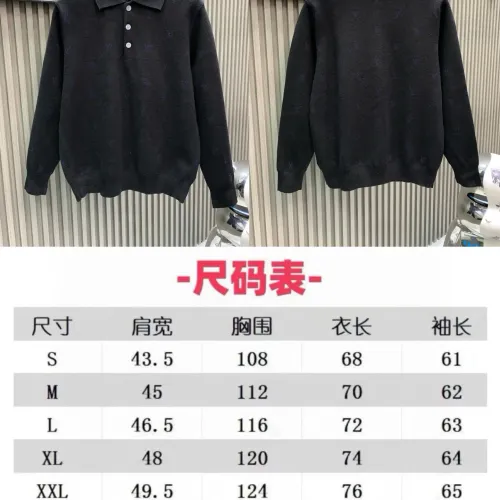 Cheap Louis Vuitton LV Sweaters Long Sleeved For Unisex #1424328 Replica Wholesale [$72.00 USD] [ITEM#1424328] on Replica Louis Vuitton LV Sweaters