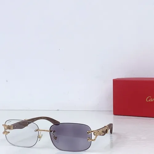 Cartier AAA Quality Sunglassess #1424344