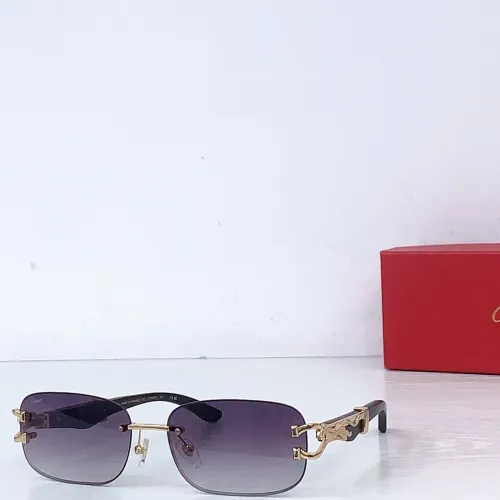 Cartier AAA Quality Sunglassess #1424350
