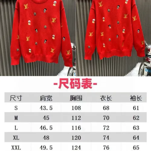 Cheap Louis Vuitton LV Sweaters Long Sleeved For Unisex #1424351 Replica Wholesale [$72.00 USD] [ITEM#1424351] on Replica Louis Vuitton LV Sweaters
