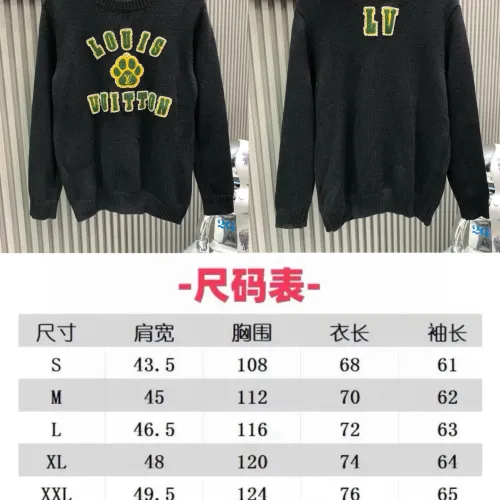 Cheap Louis Vuitton LV Sweaters Long Sleeved For Unisex #1424367 Replica Wholesale [$76.00 USD] [ITEM#1424367] on Replica Louis Vuitton LV Sweaters