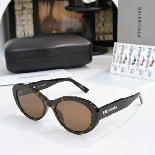 Balenciaga AAA Quality Sunglasses #1424373