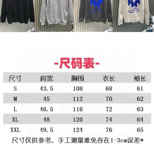 Cheap Burberry Fashion Sweaters Long Sleeved For Unisex #1424388 Replica Wholesale [$72.00 USD] [ITEM#1424388] on Replica Burberry Fashion Sweaters