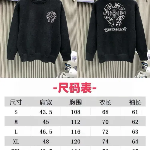 Cheap Chrome Hearts Sweaters Long Sleeved For Unisex #1424396 Replica Wholesale [$72.00 USD] [ITEM#1424396] on Replica Chrome Hearts Sweaters