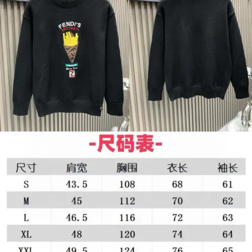 Cheap Fendi Sweaters Long Sleeved For Unisex #1424397 Replica Wholesale [$72.00 USD] [ITEM#1424397] on Replica Fendi Sweaters