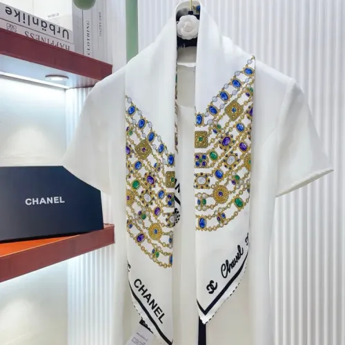 Cheap Chanel Squares #1424414 Replica Wholesale [$64.00 USD] [ITEM#1424414] on Replica Chanel Scarves