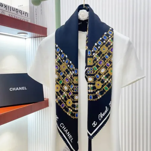 Cheap Chanel Squares #1424415 Replica Wholesale [$64.00 USD] [ITEM#1424415] on Replica Chanel Scarves
