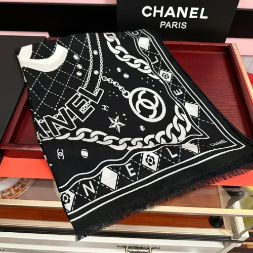 Cheap Chanel Silk Scarf #1424417 Replica Wholesale [$80.00 USD] [ITEM#1424417] on Replica Chanel Scarves