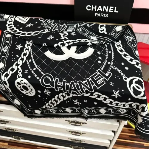 Cheap Chanel Silk Scarf #1424417 Replica Wholesale [$80.00 USD] [ITEM#1424417] on Replica Chanel Scarves