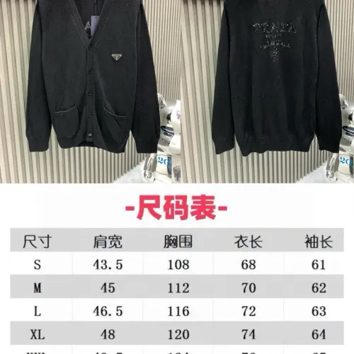 Cheap Prada Sweaters Long Sleeved For Unisex #1424424 Replica Wholesale [$72.00 USD] [ITEM#1424424] on Replica Prada Sweaters