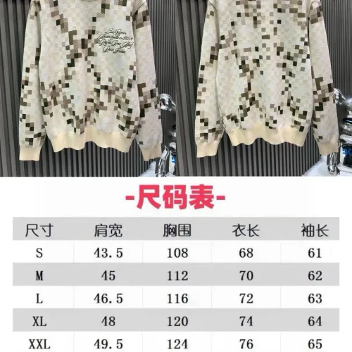 Cheap Louis Vuitton LV Sweaters Long Sleeved For Unisex #1424456 Replica Wholesale [$82.00 USD] [ITEM#1424456] on Replica Louis Vuitton LV Sweaters