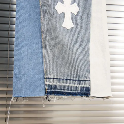 Cheap Chrome Hearts Jeans For Men #1424489 Replica Wholesale [$48.00 USD] [ITEM#1424489] on Replica Chrome Hearts Jeans