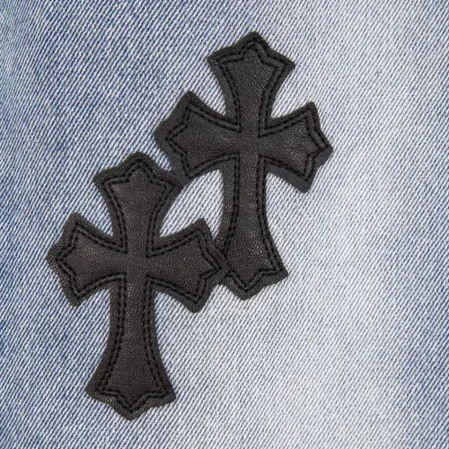 Cheap Chrome Hearts Jeans For Men #1424490 Replica Wholesale [$48.00 USD] [ITEM#1424490] on Replica Chrome Hearts Jeans