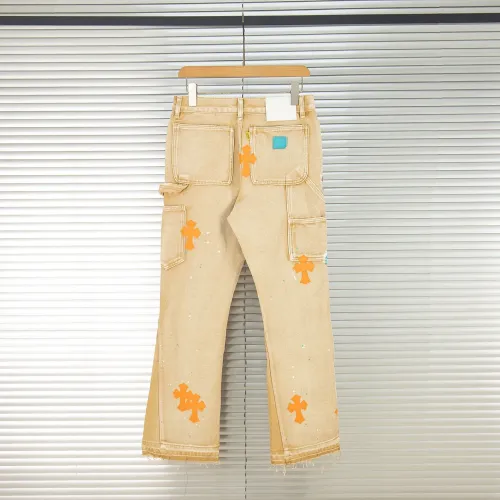 Cheap Chrome Hearts Jeans For Men #1424494 Replica Wholesale [$48.00 USD] [ITEM#1424494] on Replica Chrome Hearts Jeans