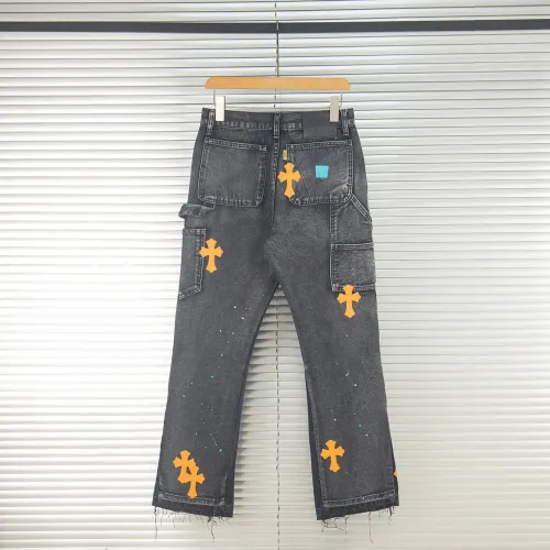 Cheap Chrome Hearts Jeans For Men #1424495 Replica Wholesale [$48.00 USD] [ITEM#1424495] on Replica Chrome Hearts Jeans
