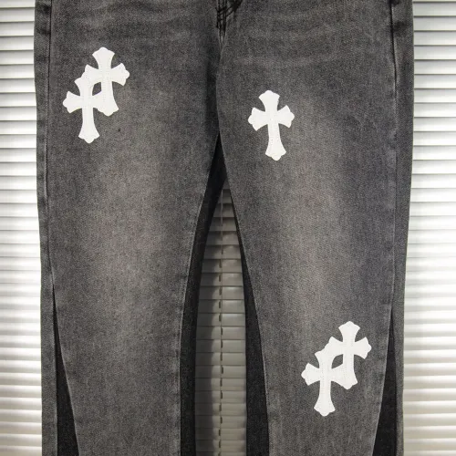 Cheap Chrome Hearts Jeans For Men #1424497 Replica Wholesale [$48.00 USD] [ITEM#1424497] on Replica Chrome Hearts Jeans