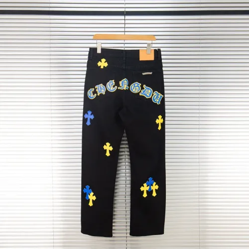Cheap Chrome Hearts Jeans For Men #1424501 Replica Wholesale [$52.00 USD] [ITEM#1424501] on Replica Chrome Hearts Jeans