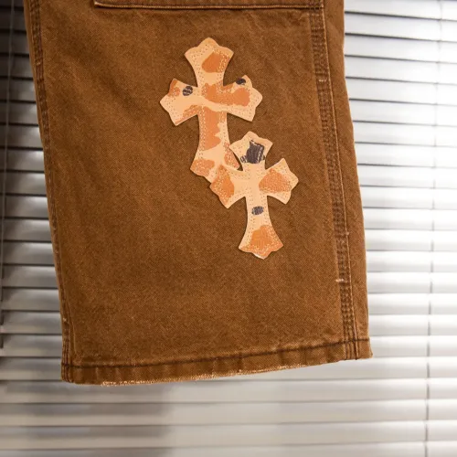 Cheap Chrome Hearts Jeans For Men #1424510 Replica Wholesale [$60.00 USD] [ITEM#1424510] on Replica Chrome Hearts Jeans