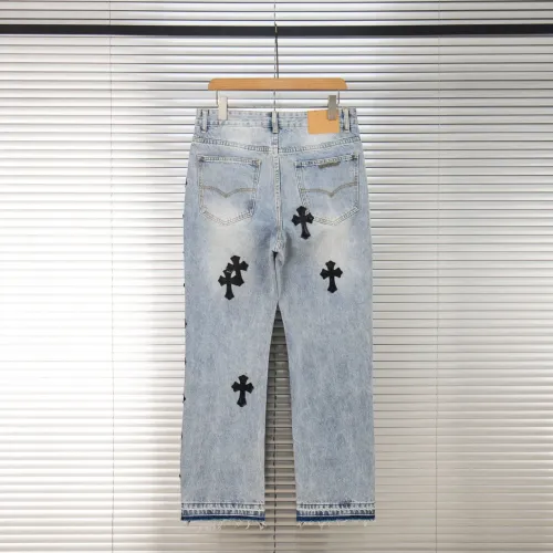 Cheap Chrome Hearts Jeans For Men #1424513 Replica Wholesale [$48.00 USD] [ITEM#1424513] on Replica Chrome Hearts Jeans