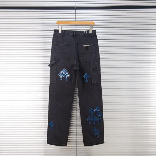 Cheap Chrome Hearts Jeans For Men #1424522 Replica Wholesale [$56.00 USD] [ITEM#1424522] on Replica Chrome Hearts Jeans