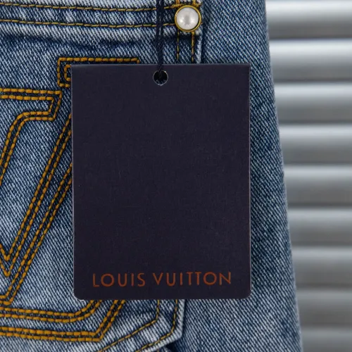 Cheap Louis Vuitton LV Jeans For Men #1424539 Replica Wholesale [$56.00 USD] [ITEM#1424539] on Replica Louis Vuitton LV Jeans