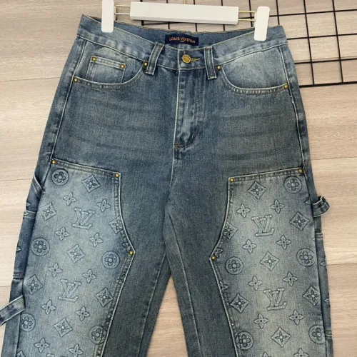Cheap Louis Vuitton LV Jeans For Men #1424546 Replica Wholesale [$52.00 USD] [ITEM#1424546] on Replica Louis Vuitton LV Jeans