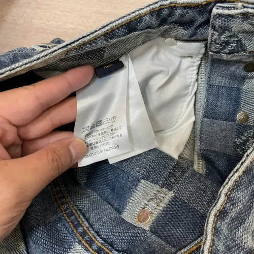 Cheap Louis Vuitton LV Jeans For Men #1424553 Replica Wholesale [$52.00 USD] [ITEM#1424553] on Replica Louis Vuitton LV Jeans