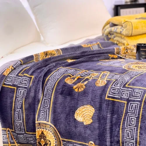 Cheap Versace Blanket #1424554 Replica Wholesale [$60.00 USD] [ITEM#1424554] on Replica Versace Blanket