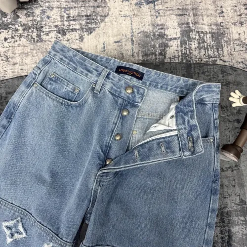 Cheap Louis Vuitton LV Jeans For Men #1424560 Replica Wholesale [$60.00 USD] [ITEM#1424560] on Replica Louis Vuitton LV Jeans