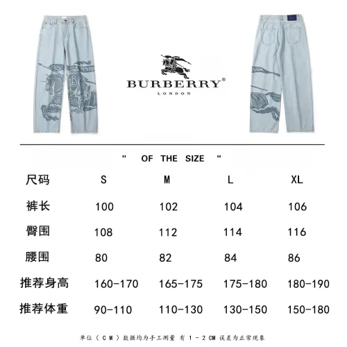 Cheap Burberry Jeans For Men #1424562 Replica Wholesale [$56.00 USD] [ITEM#1424562] on Replica Burberry Jeans