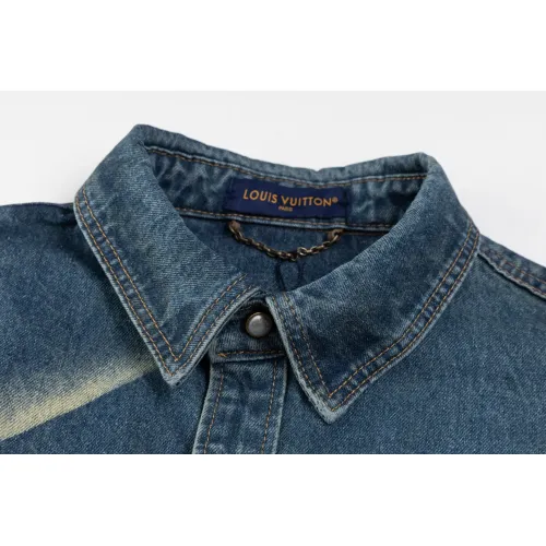 Cheap Louis Vuitton LV Jackets Long Sleeved For Men #1424583 Replica Wholesale [$64.00 USD] [ITEM#1424583] on Replica Louis Vuitton LV Jackets